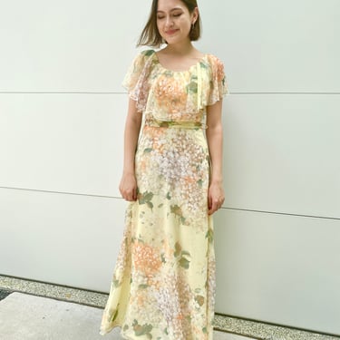 Buttery Floral Maxi Dress