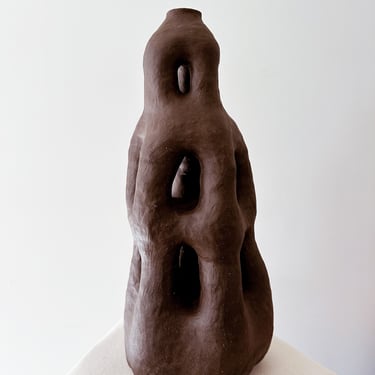Mayi Vase // handmade ceramic sculptural vessel 