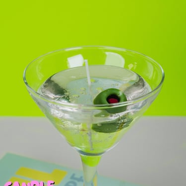 Candle Lume - Martini Candle: Olive Juice