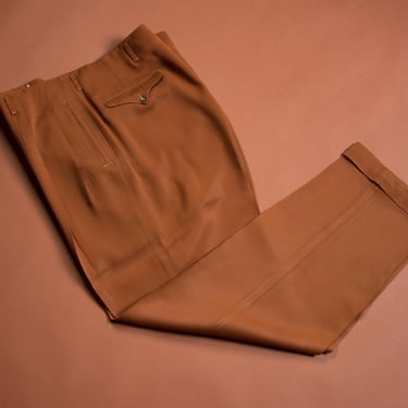 50s 60s rayon gabadine slacks 【公式通販】