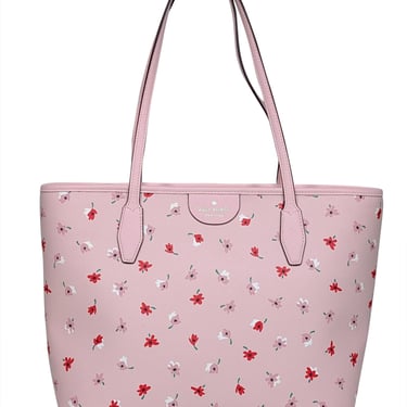 Kate Spade - Pink Floral Tote Bag