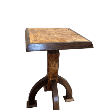 Burlwood Side Table