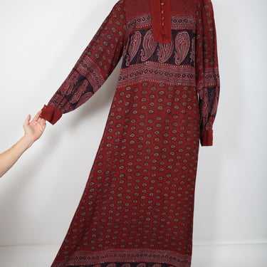 long flared maxi dress Mauve Ruffled Fit And Flare Maxi Dress