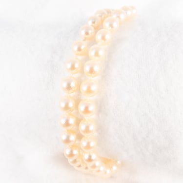 Pearl Two Strand Bracelet 14kt Clasp