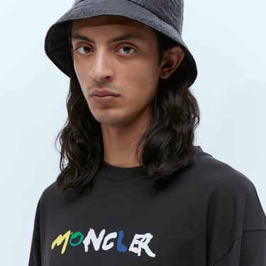 Moncler Men Logo Patch Bucket Hat