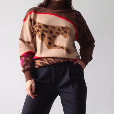 Vintage Mondi Leopard Sweater