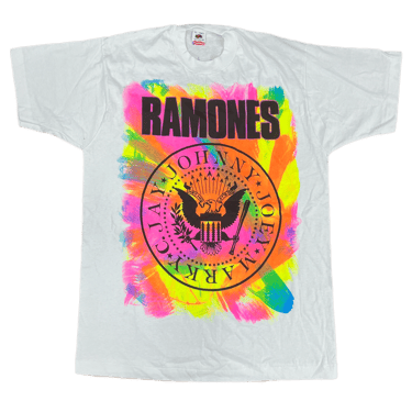 Vintage Ramones "Escape From New York" Hand Screened T-Shirt