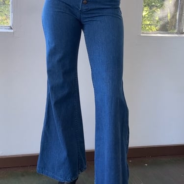 70s Low Rise Sailor Denim (S)