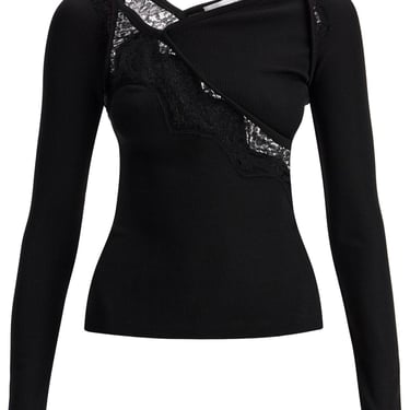 Christopher Esber Long-Sleeved Top With Lace Women