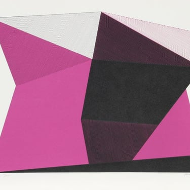 L.A. Pink Serigraph by Jean-Marie Haessle 