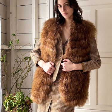 F/W14 Sacai Mongolian Lamb Fur Vest | S-M