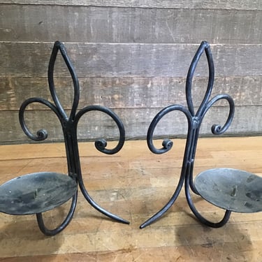 Fleur De Lis Candle Stick Holders (Tacoma)