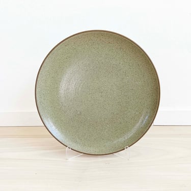 Vintage Heath Ceramics Salad Plate Sage Green Coupe Line Mid Century Modern Made in California 