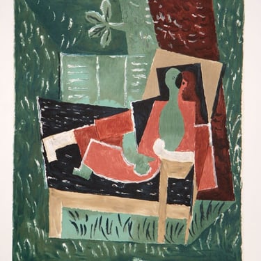 Nu au bras leve de Face, Pablo Picasso (After), Marina Picasso Estate Lithograph Collection 