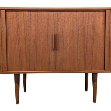 Teak Tambour Door Sideboard - 072405