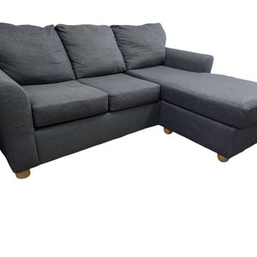 Dark Reversible Sectional w/ Chaise