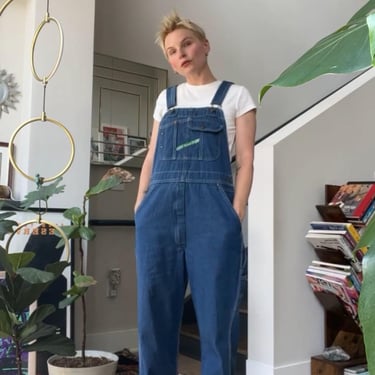 VTG 80s Key Imperial Denim Overalls 