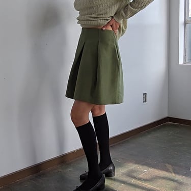 Valentino Moss Green Skirt (S)