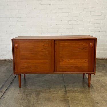 Compact Teak Credenza 