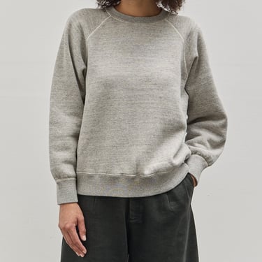 orSlow Crewneck Sweat Shirt, Heather Grey