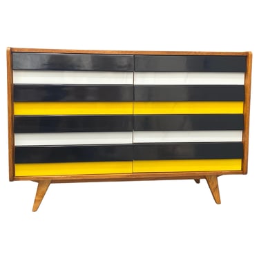 Mid century chest of drawers U-453 by Jiri Jiroutek, Czechoslovakia, 1960s 