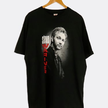 Vintage Steve Wariner Signed USA Tour Portrait T Shirt Sz XL