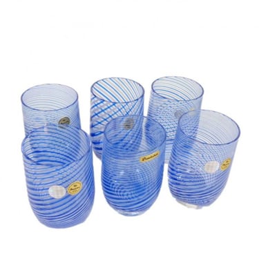 Set of Pasabahce Blown Glasses