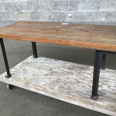 Industrial Chic Bench (Seattle)