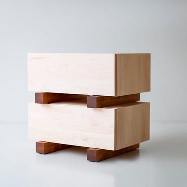 Modern Nightstand - Santa Fe Collection 