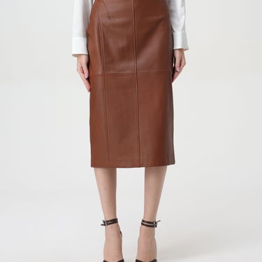 Max Mara Studio Skirt Woman Brown Women