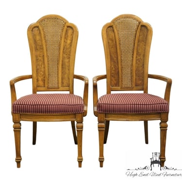 Set of 2 THOMASVILLE FURNITURE Corinthian Collection Grecian European Dining Arm Chairs 10521-863 