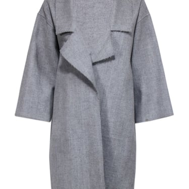 Missoni - Grey Cashmere Blend Coat Sz M