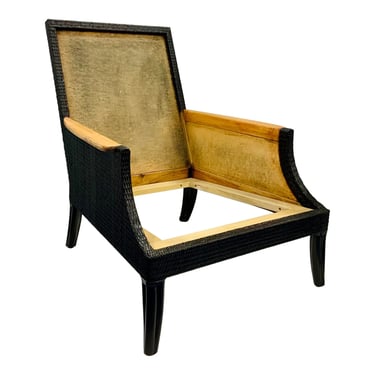 Orlando Diaz-Azcuy for Baker / McGuire Woven Umbria Lounge Chair Frame