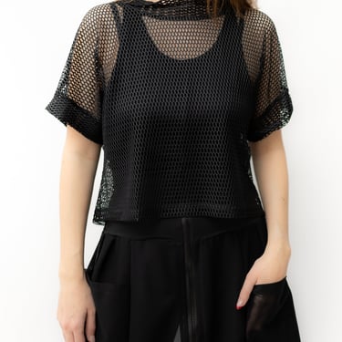 Cropped Net Top