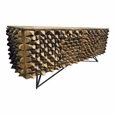 Organic Modern Reclaimed Wood New York Sideboard