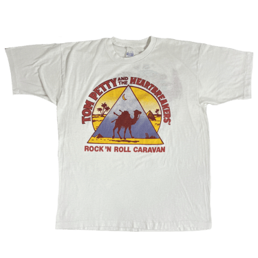Vintage Tom Petty And The Heartbreakers &quot;Rock 'N Roll Caravan&quot; T-Shirt