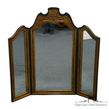 DREXEL FURNITURE Grand Villa Collection Italian Neoclassical Tuscan Style 52" Tri-View Mirror 602-255-1 