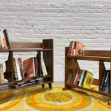 Mid Century MODERN BOOKCASES / BOOKSHELVES, a Pair 