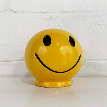 ビンテージ 70s USA スマイル 貯金箱 ミッドセンチュリー 希少 美品 Vintage McCoy Smiley Face Coin Bank Kitsch Kitschy | Check Engine