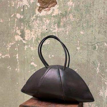 Sybilla black leather bag