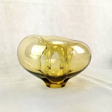 Vintage Blown Glass Sculpture 