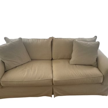 2 Seater International Furniture Beige Sofa Couch NJ220-45
