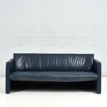 Postmodern Leather Sofa by Leolux, 1970