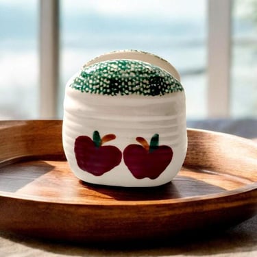 VINTAGE  Apple Decor Apple Napkin Holder Decor Apple Themed Gifts Apple Farmhouse Kitchen Cozy Farmhouse  Decorations Apple Collectibles 