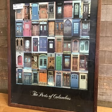 Framed Print of Doors (Tacoma)