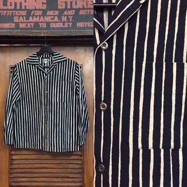 Vintage 1960’s “Marimekko” Stripe Mod Blouse Shirt Top, 1960’s Shirt, Vintage Shirt, Vintage Workwear Style, Vintage Clothing 