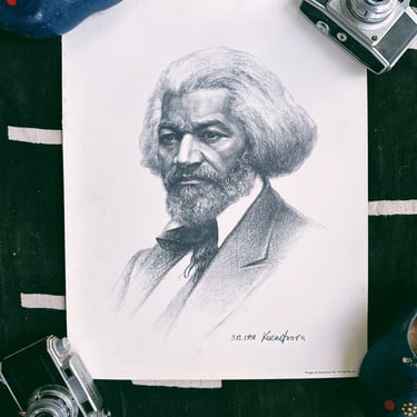 Vintage Frederick Douglass Poster (1991)