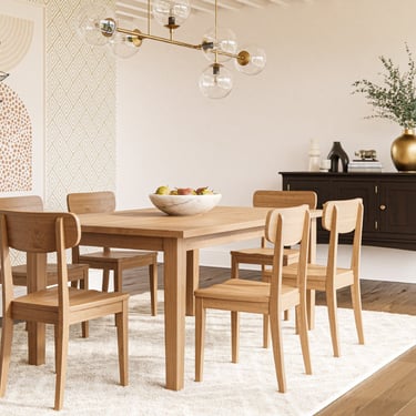 Parson Dining Table Set - Available as Extendable table 