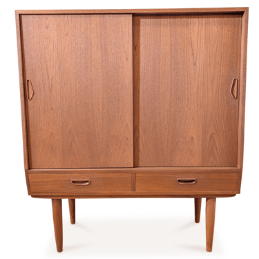 Mini Teak Credenza - 062581