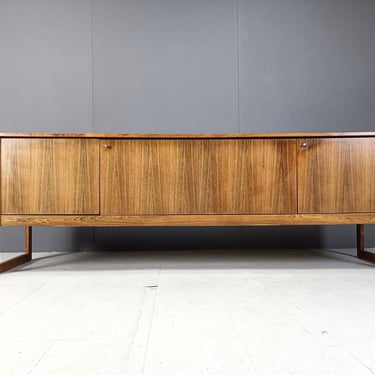 Mid century  sideboard by Oswald Vermaercke, 1970s - vintage  sideboard - scandinavian style sideboard - belgian design sideboard 